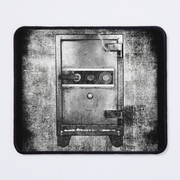 Item preview,  Weathered Antique Iron Safe Vault Combination Lock designed and sold by Ghoul Enterprises.