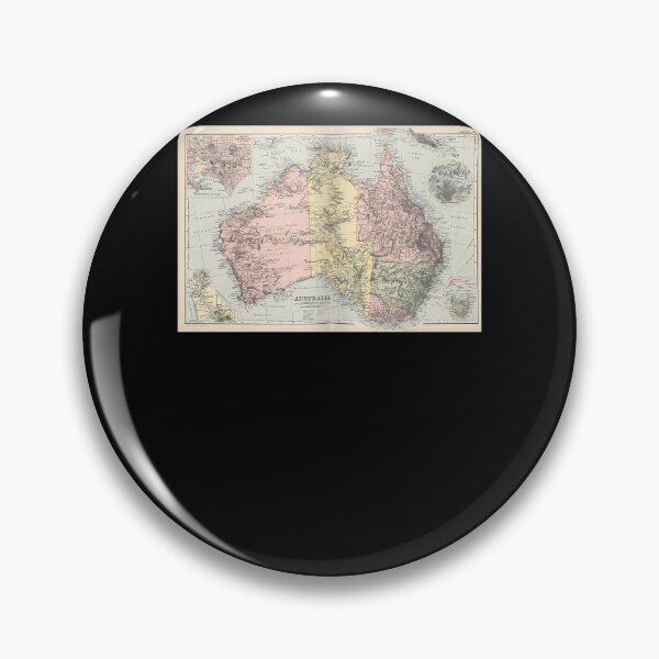 Item preview, Vintage-Map-Of-Australia-(1891) designed and sold by hollancl.