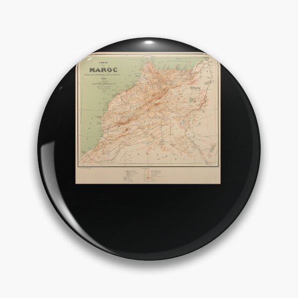 Item preview, Vintage-Map-Of-Morocco-(1912) designed and sold by maciet.