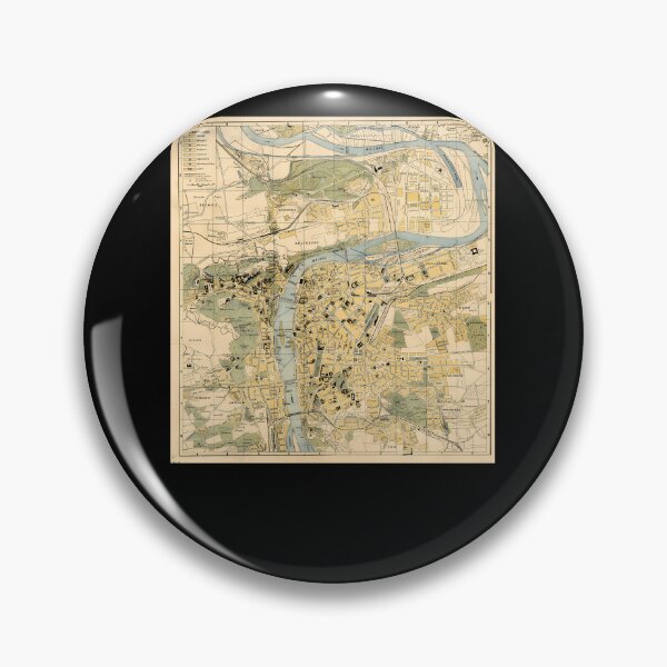 Item preview, Vintage-Map-Of-Prague-Czech-Republic-(1905) designed and sold by krillemley4.