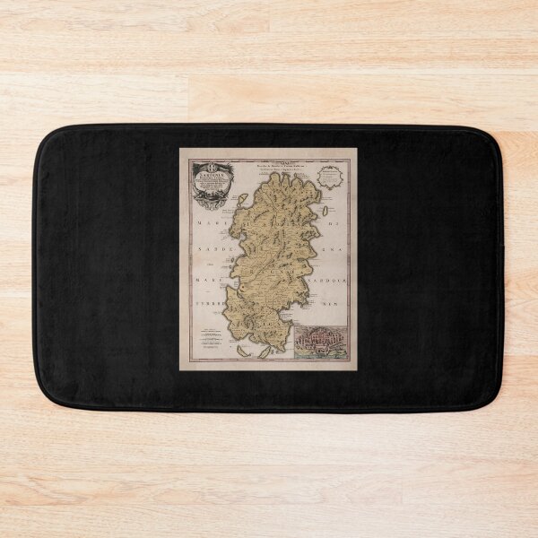 Item preview, Vintage-Map-Of-Sardinia-Italy-(1734) designed and sold by erreralob.