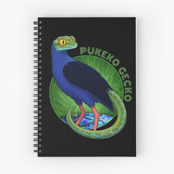 Item preview, GECKO PUKEKO, LAGARTO DE NUEVA ZELANDA designed and sold by Madjack Tees Kiwi SuperStore.