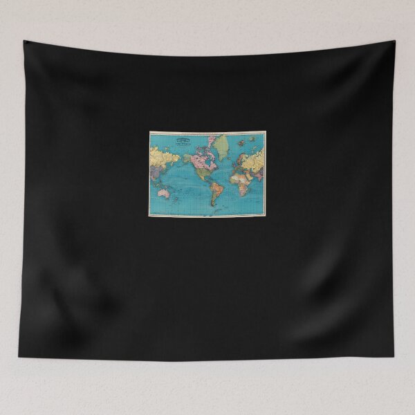 Item preview, Vintage-Map-Of-The-World-(1897) designed and sold by maciet.