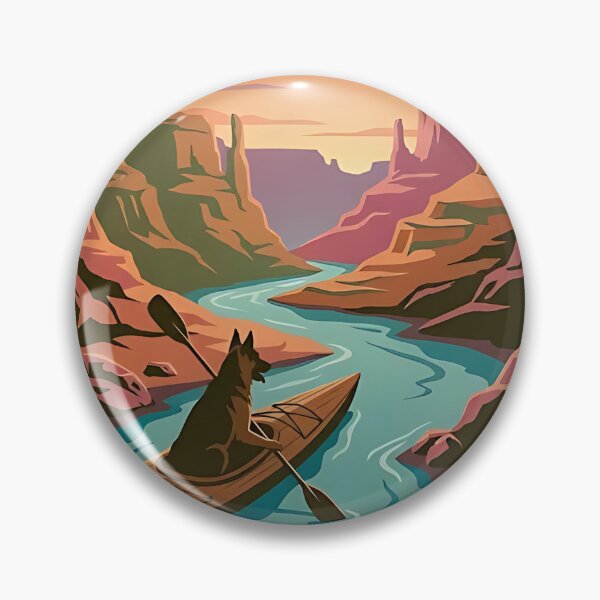 Item preview, German Shepherd Kayaker designed and sold by PictoVibe.