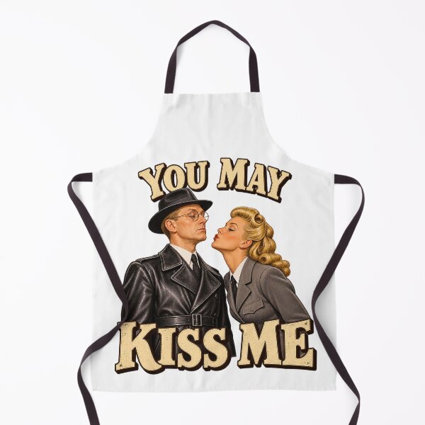 Item preview, YOU MAY KISS ME - Herr Otto Flick & Private Helga Geerhart designed and sold by WheelieGdArt.
