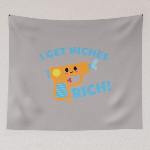Item preview, I Get Bitches Wet Kawaii Water Gun-92 designed and sold by FabiansKugelher.