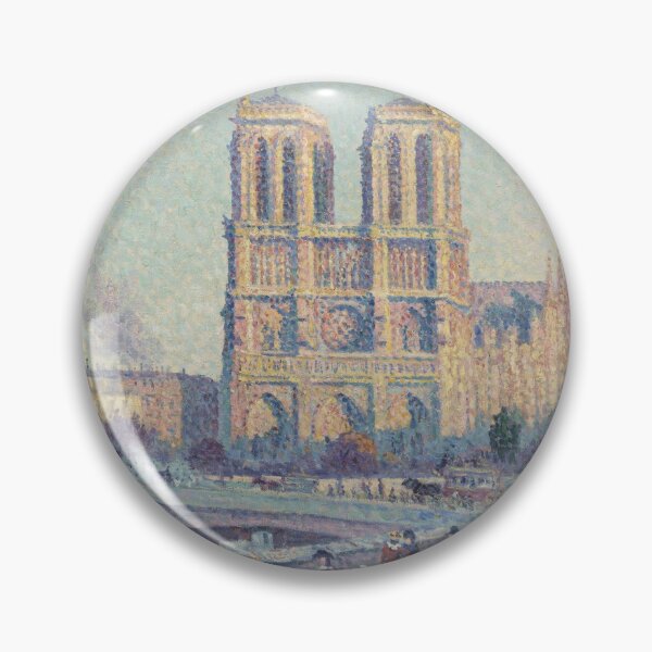 Item preview, Quai Saint-Michel y Notre-Dame de Paris de Maximilien Luce, paisaje urbano francés designed and sold by opptop.