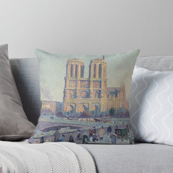 Item preview, Quai Saint-Michel and Notre-Dame de Paris by Maximilien Luce, French Cityscape designed and sold by opptop.