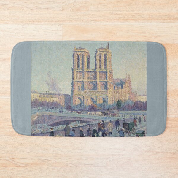 Item preview, Quai Saint-Michel and Notre-Dame de Paris by Maximilien Luce, French Cityscape designed and sold by opptop.
