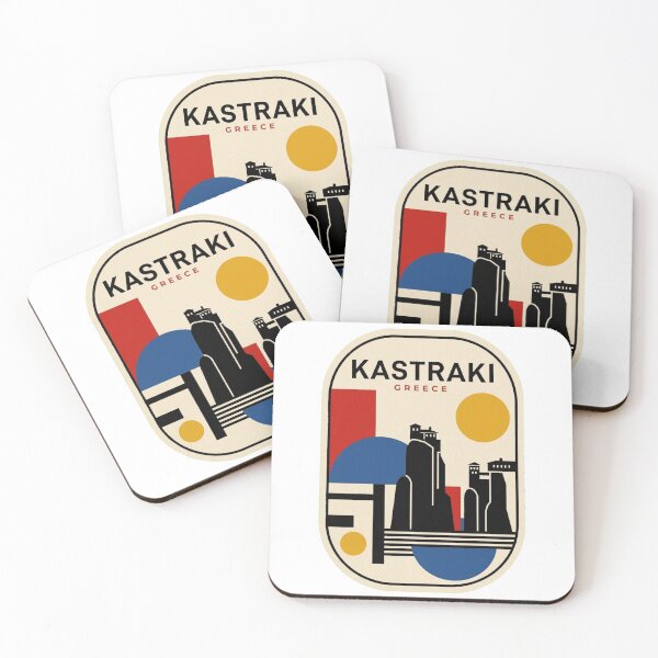 Artikelvorschau, Retro Kastraki Bauhaus Geometrische Skyline entworfen und verkauft von k3rstman1.