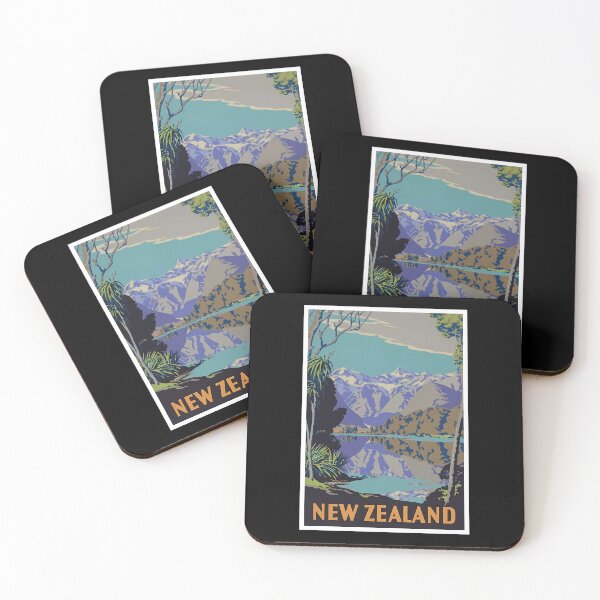 Item preview, Vintage-New-Zealand-Lake-Matheson-1930'S designed and sold by krillemley4.