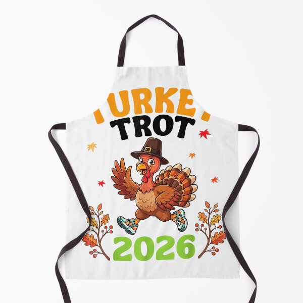 Item preview, Turkey Trot 2026 Funny Running Pilgrim Hat Thanksgiving Fall T-Shirt designed and sold by Fester's Designs.