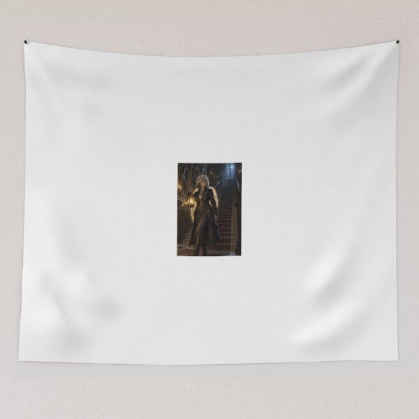 Item preview, Blonde Woman with Lantern in Haunted House designed and sold by CathryneDelamort.
