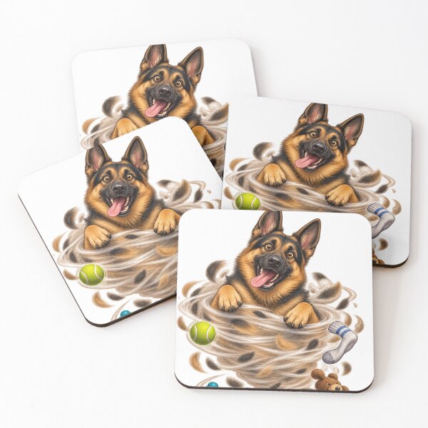 Item preview, Hurricane Radar – German Shepherd Tornado Dog designed and sold by Mirgonhood.