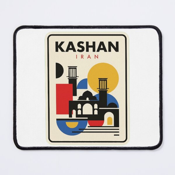 Item preview, Retro Kashan Bauhaus Geometric Skyline designed and sold by k3rstman1.