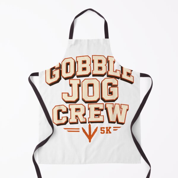 Artikelvorschau, Turkey Trot 5K Gobble Jog Crew T-Shirt entworfen und verkauft von VibeCrafteria.