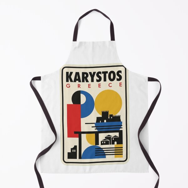Item preview, Retro Karystos Bauhaus Geometric Skyline designed and sold by k3rstman1.