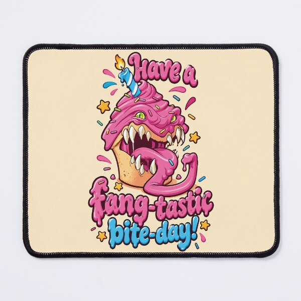 Item preview, Have a Fang-tastic Bite-Day! Monster Cupcake Birthday designed and sold by digijob.
