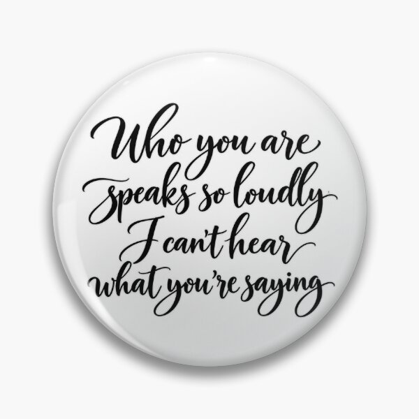 Item preview, The Noise of Character designed and sold by Quote Gallery.