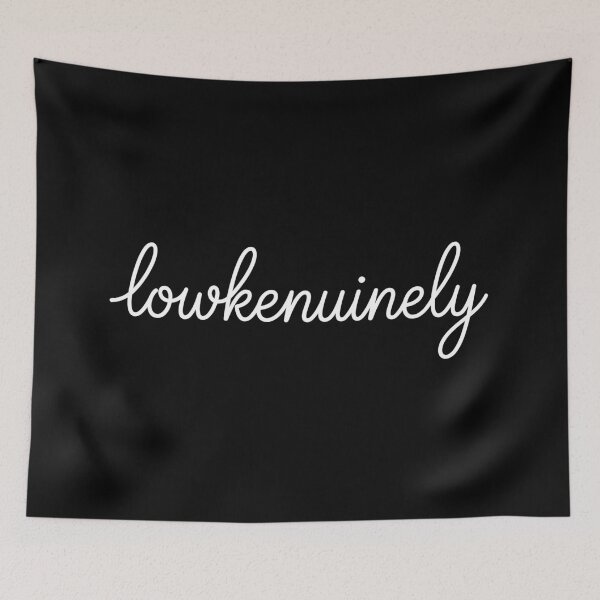Item preview, lowkenuinely (white handwriting text) designed and sold by ModdiesColors.