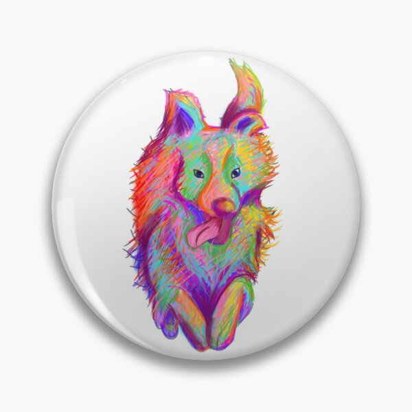 Item preview, Hypercolor Border Collie designed and sold by Lo Bellafont.