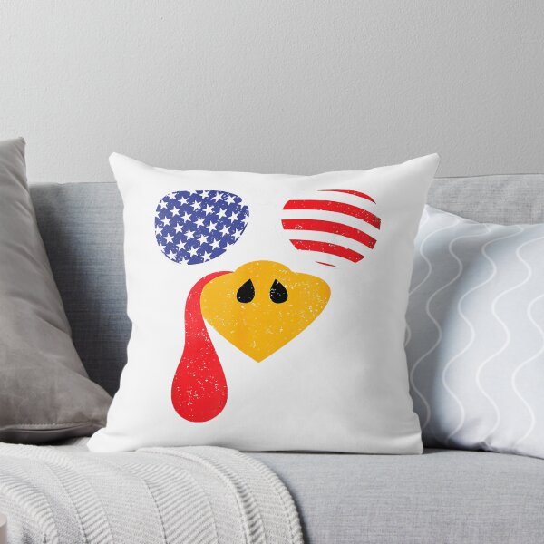 Item preview, Turkey Face Flag Sunglasses Thanksgiving Family Outfits T-Shirt designed and sold by hapitoss.