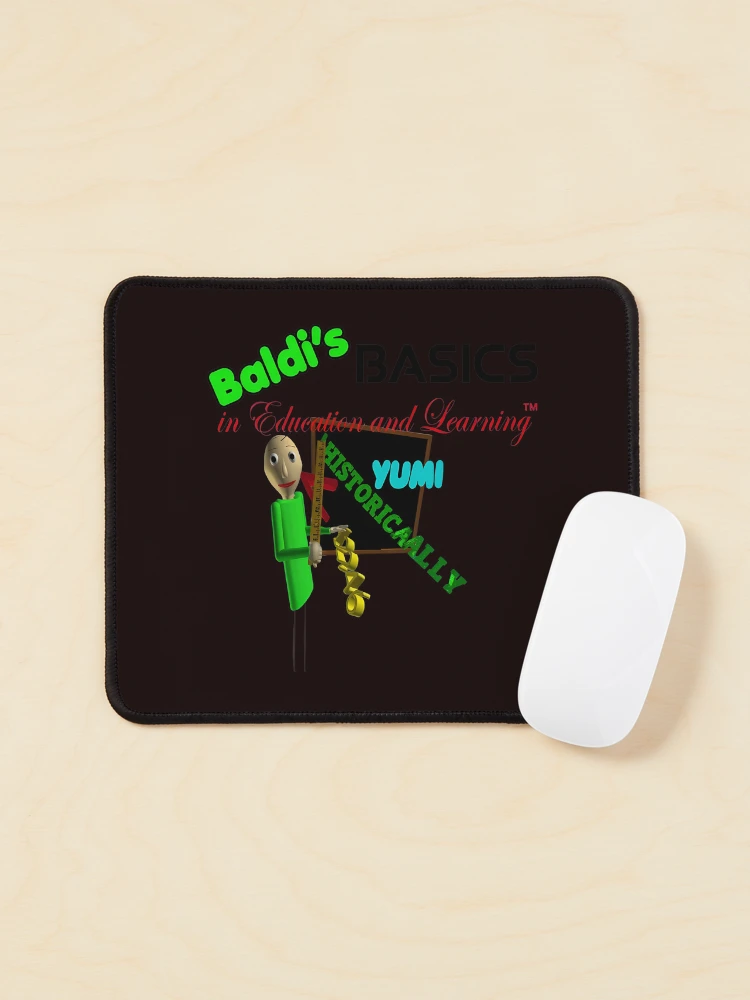 Thumbnail 1 of 5, Mouse Pad, Baldi Basics Retro Math Game Logic designed and sold by Patternisyours.