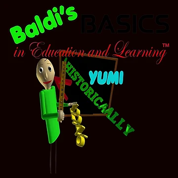 Artwork thumbnail, Baldi Basics Retro Math Game Logic by Patternisyours