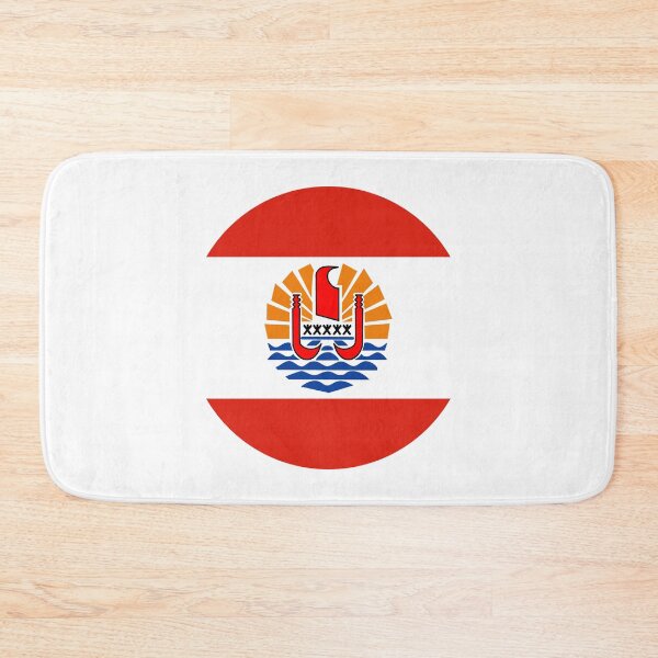 Item preview, French Polynesia Circle Flag PF designed and sold by shitpostee.