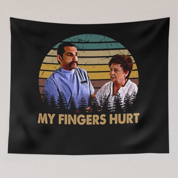 Artikelvorschau, Vintage Happy Art Gilmore Comedy Film - Meine Finger tun weh entworfen und verkauft von birktanfoumen.