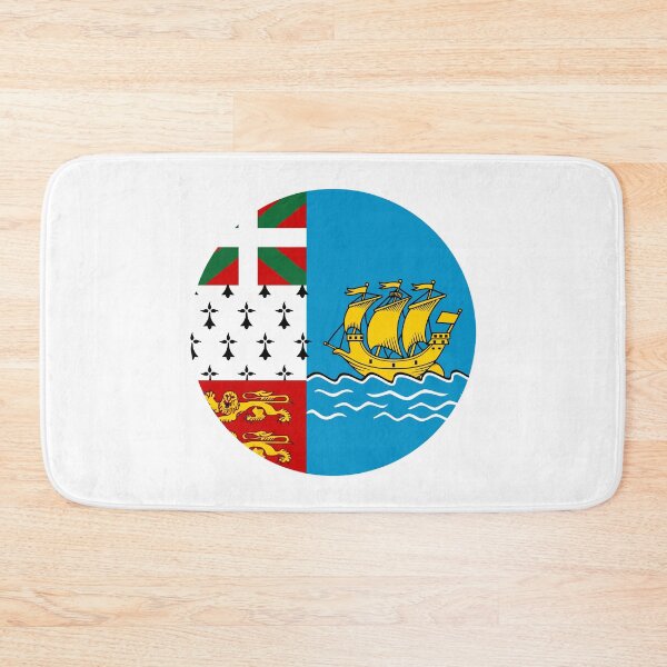 Item preview, Saint Pierre And Miquelon Circle Flag PM designed and sold by shitpostee.
