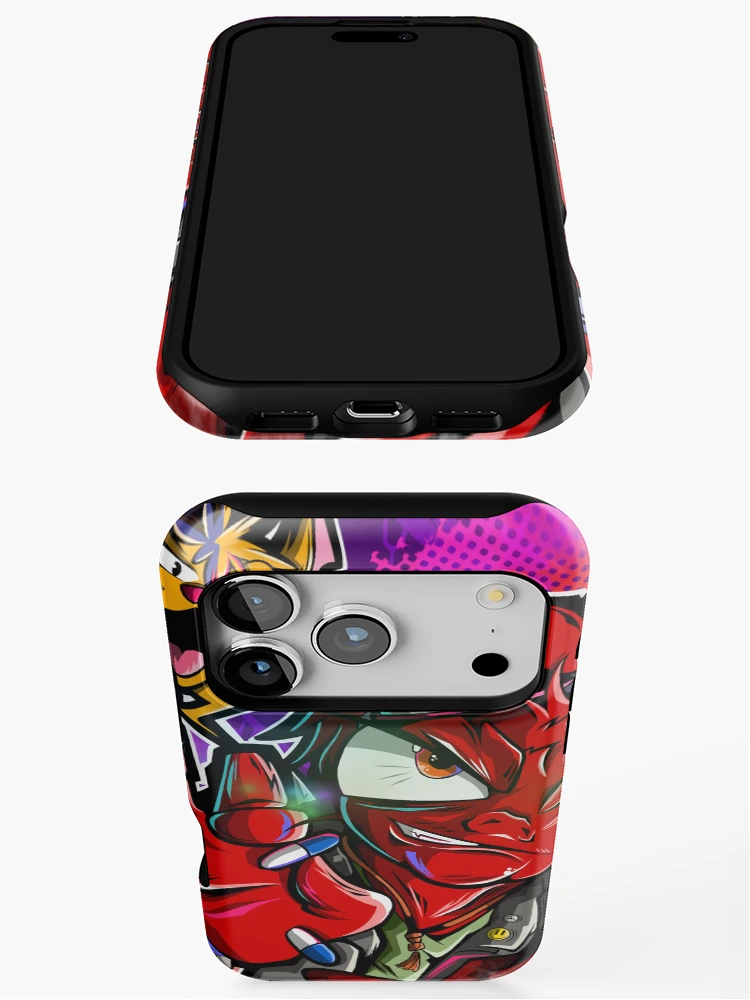 Thumbnail 3 of 4, iPhone Case, Red Devil designed and sold by rkz182.