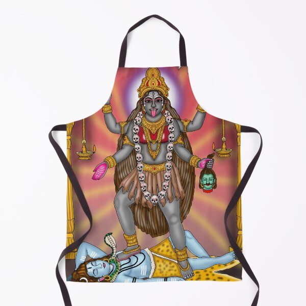 Item preview, Goddess Kali Digital Drawing | Hindu Goddess Artwork designed and sold by Harshit_Digital_Arts.