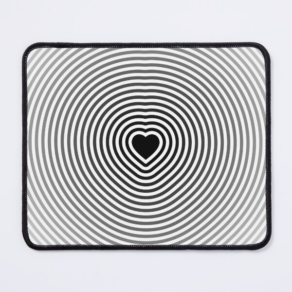 Item preview, Heart & Ripples (Black on White) designed and sold by JMParadis.