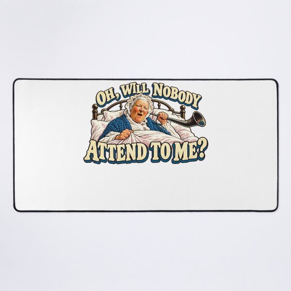 Item preview, OH, WILL NOBODY ATTEND TO ME -  Madame Fanny La Fan designed and sold by WheelieGdArt.