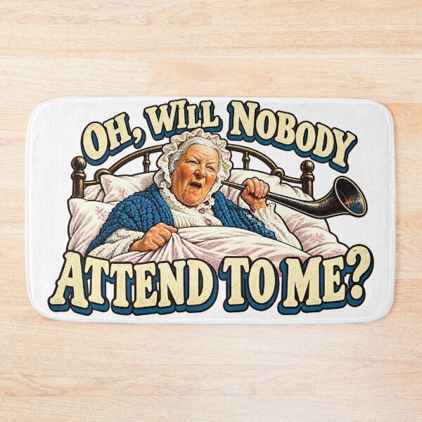 Item preview, OH, WILL NOBODY ATTEND TO ME -  Madame Fanny La Fan designed and sold by WheelieGdArt.
