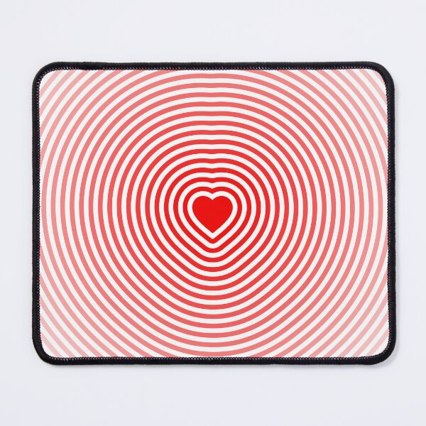 Item preview, Heart & Ripples (Red on White) designed and sold by JMParadis.