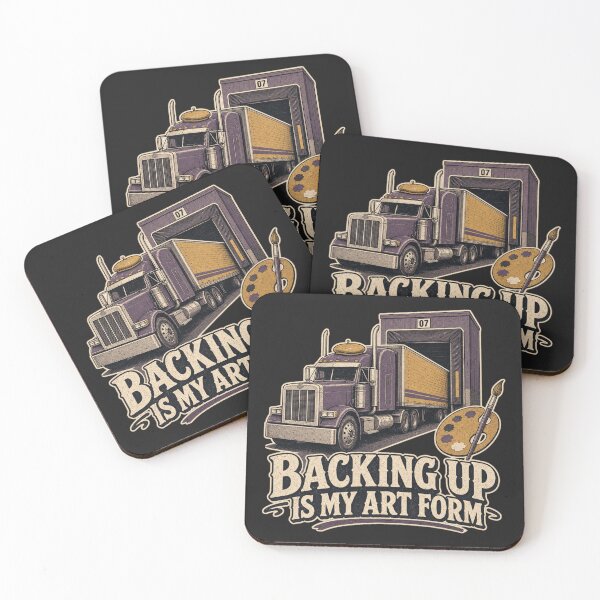 Item preview, Backing Up Is My Art Form Shirt, Funny Truck Driver T-Shirt, Trucker Skills Humor Tee, Trucker Gift Shirt, Vintage Loading Dock Graphic designed and sold by TshirtsLabs.