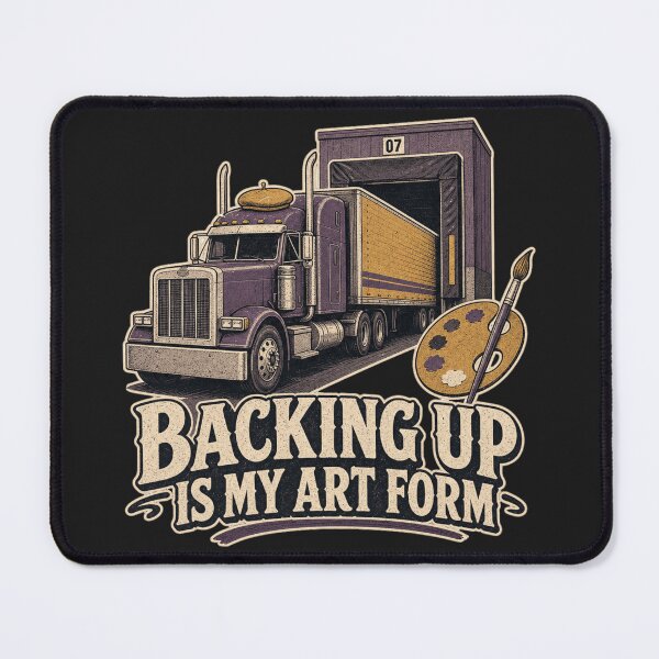 Item preview, Backing Up Is My Art Form Shirt, Funny Truck Driver T-Shirt, Trucker Skills Humor Tee, Trucker Gift Shirt, Vintage Loading Dock Graphic designed and sold by TshirtsLabs.