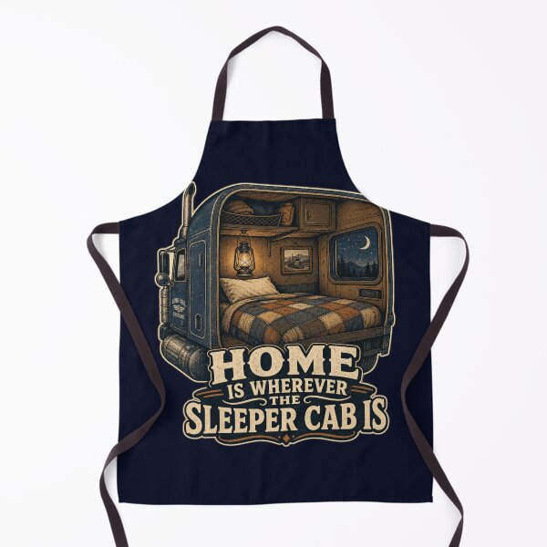 Item preview, Home Is Wherever The Sleeper Cab Is Shirt, Funny Truck Driver T-Shirt, Long Haul Trucker Tee, Trucker Gift Shirt, Vintage Sleeper Cab Graphic designed and sold by TshirtsLabs.