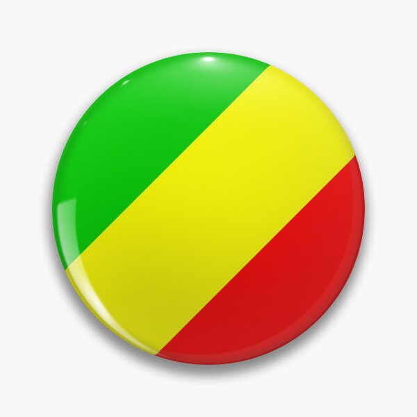 Item preview, Republic Of The Congo Circle Flag CG designed and sold by shitpostee.