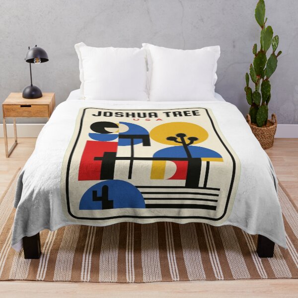 Item preview, Retro Joshua Tree Bauhaus Geometric Skyline designed and sold by k3rstman1.