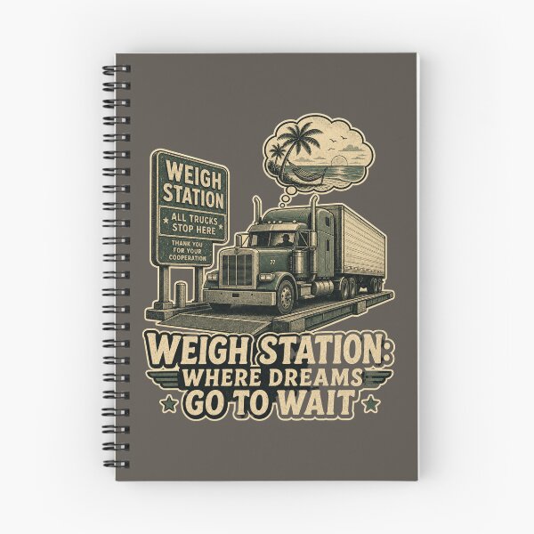 Item preview, Weigh Station Where Dreams Go To Wait Shirt, Funny Truck Driver T-Shirt, Trucker Weigh Station Humor Tee, Trucker Gift Shirt, Vintage Highway Graphic designed and sold by TshirtsLabs.