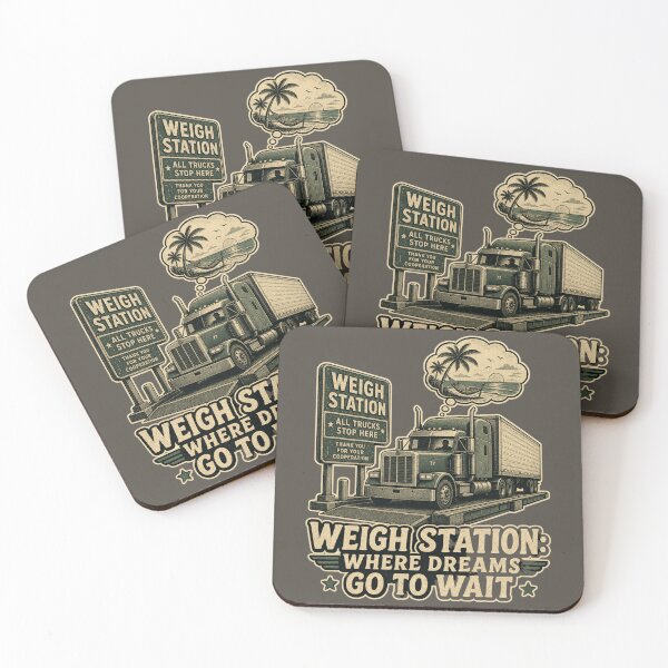 Item preview, Weigh Station Where Dreams Go To Wait Shirt, Funny Truck Driver T-Shirt, Trucker Weigh Station Humor Tee, Trucker Gift Shirt, Vintage Highway Graphic designed and sold by TshirtsLabs.