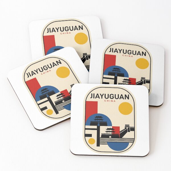 Item preview, Retro Jiayuguan Bauhaus Geometric Skyline designed and sold by k3rstman1.