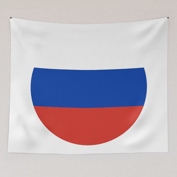 Aperçu de l'œuvre Drapeau circulaire de la Russie (RU) créée et vendue par shitpostee.