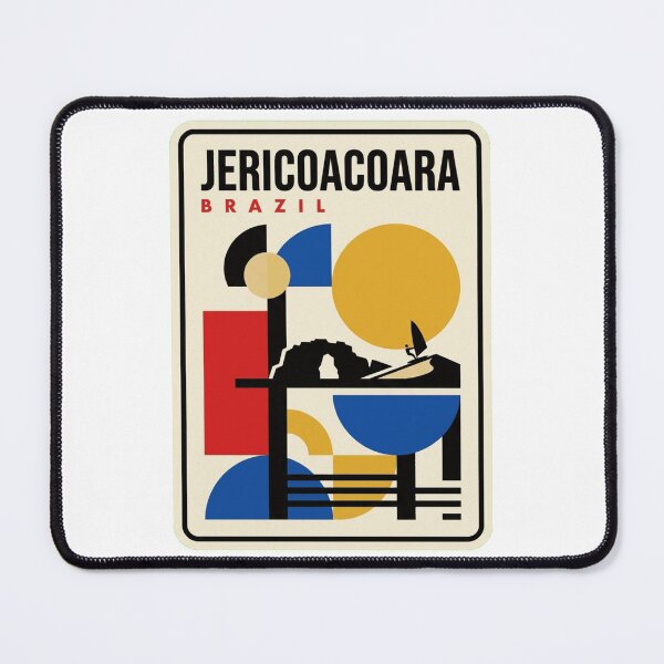 Item preview, Retro Jericoacoara Bauhaus Geometric Skyline designed and sold by k3rstman1.