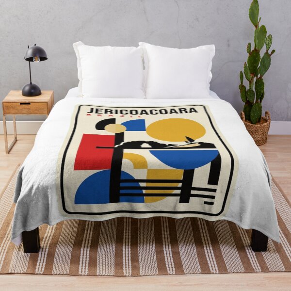 Item preview, Retro Jericoacoara Bauhaus Geometric Skyline designed and sold by k3rstman1.