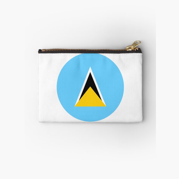 Item preview, Saint Lucia Circle Flag LC designed and sold by shitpostee.