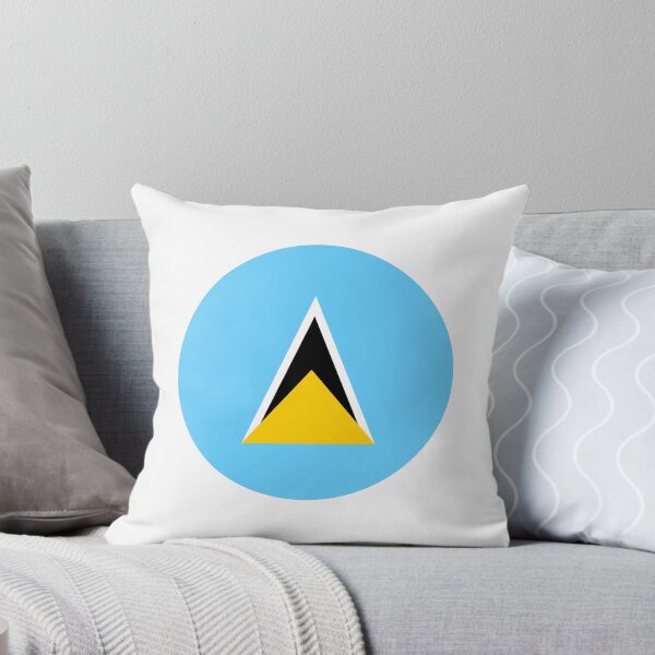 Item preview, Saint Lucia Circle Flag LC designed and sold by shitpostee.